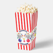 Circus thema Olifant Gourmet Snacks Party Bedankdoosjes (Popped)