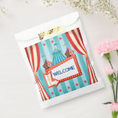 Circus thema welkom bedankzakje (Gezegeld)