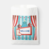 Circus thema welkom bedankzakje (Voorkant)