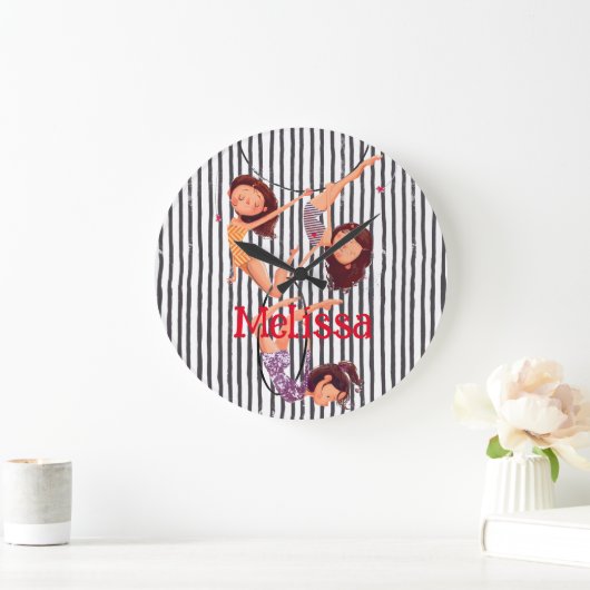 Circus Theme Acrobat Newborn Nursery Grote Klok (Huis)