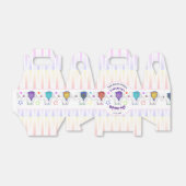 Circus Theme Elephant Girl Birthday Party Bedankdoosjes (Uitgevouwen)