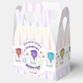 Circus Theme Elephant Girl Birthday Party Bedankdoosjes (Geopend)