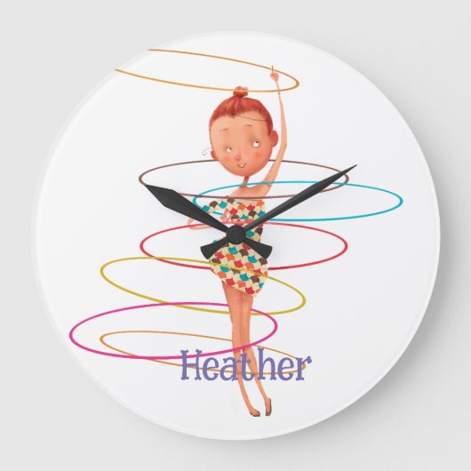 Circus Theme Newborn Nursery Grote Klok (Voorkant)