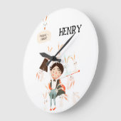 Circus Theme Nursery Decor Grote Klok (Hoek)