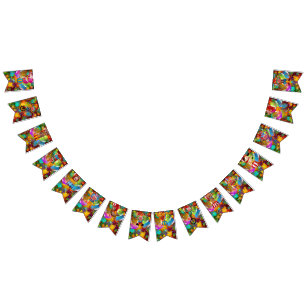 Circus Theme Party Pennant Banner