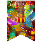 Circus Theme Party Pennant Banner (Derde vlag)