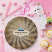  Circus Thmed Birthday Party Papieren Bordje (Feest)