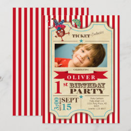 Circus Ticket 1e Verjaardag | meer adres ruimte | Kaart