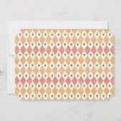  Circus Ticket Baby shower Uitnodiging (Achterkant)