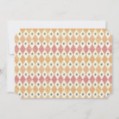  Circus Ticket Verjaardagsfeestuitnodiging Kaart (Achterkant)