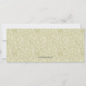  Circus Ticket Verjaardagsfeestuitnodiging Kaart (Achterkant)