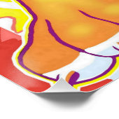 Circus Tiger 20x20 Poster (Hoek)