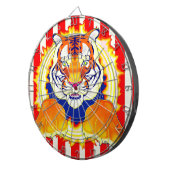 Circus Tiger dartboard game Dartbord (Voorkant Rechts)