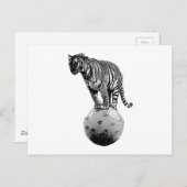  Circus Tiger Gifts Briefkaart (Voorkant / Achterkant)