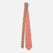 Circus Tiger necktie Stropdas (Achterkant)