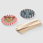 Circus Tijger en Olifant fans Handwaaier (Niet-gemonteerd)