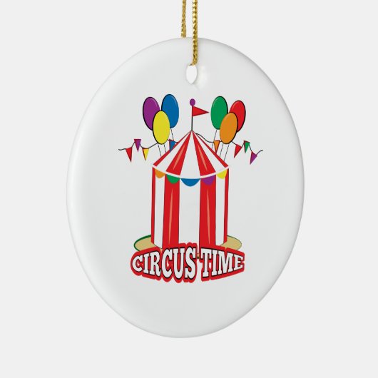 Circus Time Keramisch Ornament (Rechts)