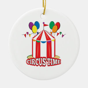 Circus Time Keramisch Ornament