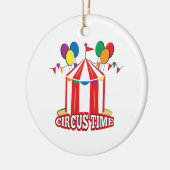 Circus Time Keramisch Ornament (Links)