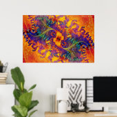 Circus Time Poster (Thuiskantoor)