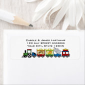 Circus Train Adres Etiket (Insitu)