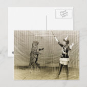  Circus Trainer Briefkaart (Voorkant / Achterkant)