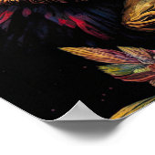 Circus Trapeze Artisten Performer Cirque Vaudevill Poster (Hoek)