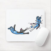 Circus Trapeze katten Muismat (Met muis)