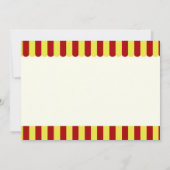 Circus trein foto kaart (Achterkant)