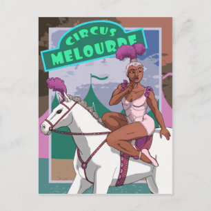 Circus Trick Rider Briefkaart