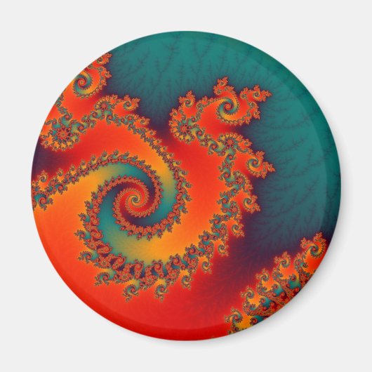 Circus Triple Twirl Magnet (Voorkant)