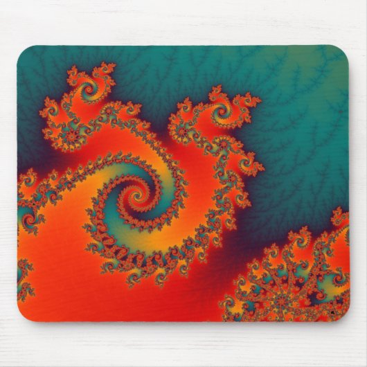 Circus Triple Twirl Mousepad Muismat (Voorkant)