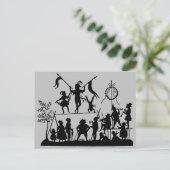Circus Troupe Briefkaart (Staand voorkant)