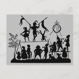 Circus Troupe Briefkaart