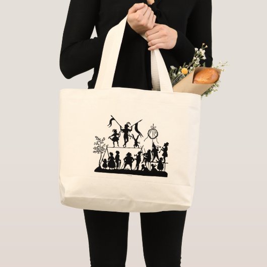 Circus Troupe Grote Tote Bag (Voorkant (product))