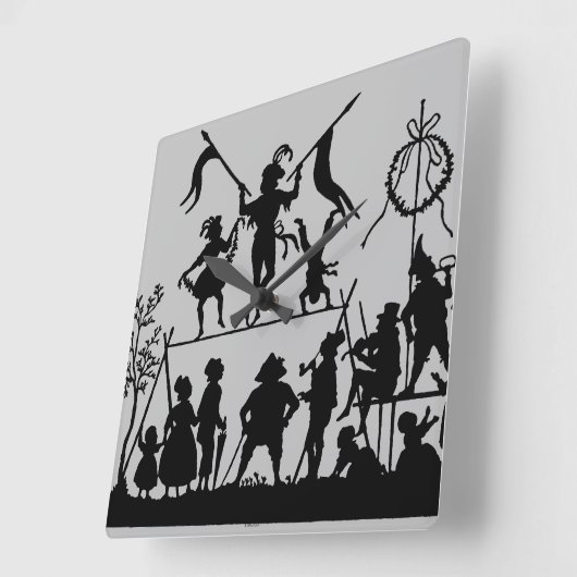 Circus Troupe Vierkante Klok (Hoek)