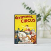 Circus Trucberijder, 1920 Briefkaart (Staand voorkant)
