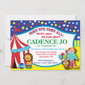 Circus Uitnodiging 2 (Voorkant)