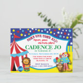 Circus Uitnodiging 2 (Staand voorkant)