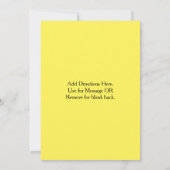 Circus Uitnodiging 2 (Achterkant)