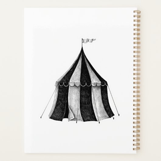  circus uitvoeren beer planner (Achterkant)