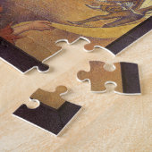 Circus van Georges Seurat,  Pointillism Art Legpuzzel (Zijkant)