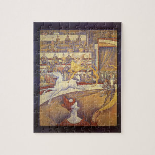 Circus van Georges Seurat,  Pointillism Art Legpuzzel