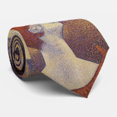 Circus van Georges Seurat,  Pointillism Art Stropdas (Opgerold)