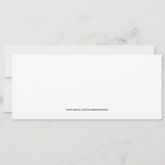 Circus-verjaarbiljet Kaart (Achterkant)