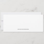 Circus-verjaarbiljet Kaart (Achterkant)