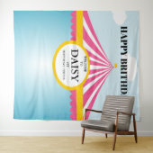 CIRCUS VERJAARDAG ACHTERGROND WANDKLEED (In Situ (horizontaal))