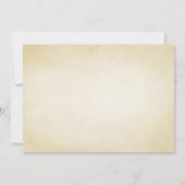 Circus verjaardag Hartelijk dank Carnival Vintage Bedankkaart (Achterkant)