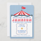 Circus Verjaardag Kaart (Voorkant)