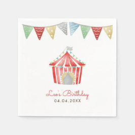  Circus Verjaardagsfeest Servet